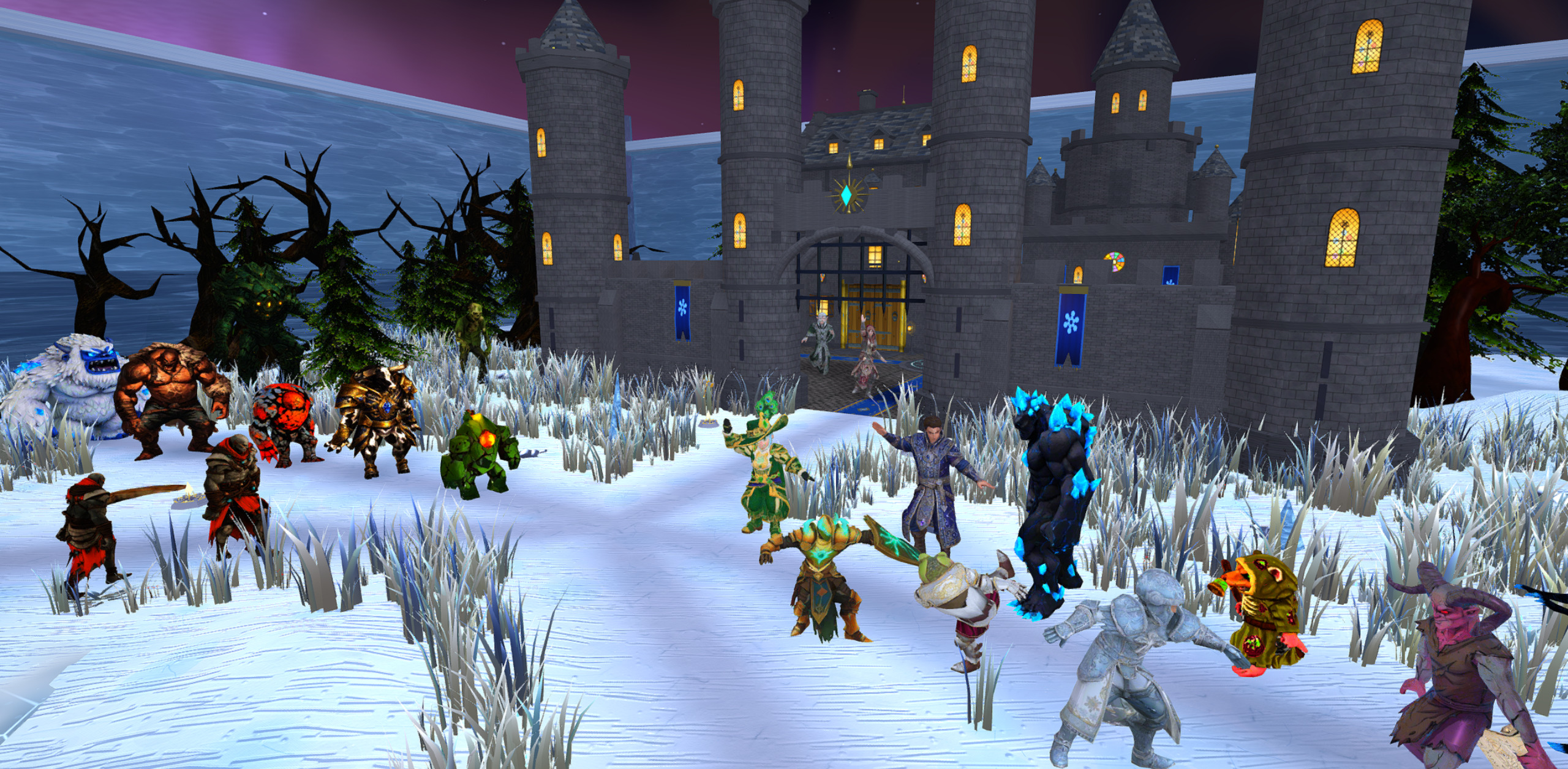 Frozen highlands - chain lightning and soul magic